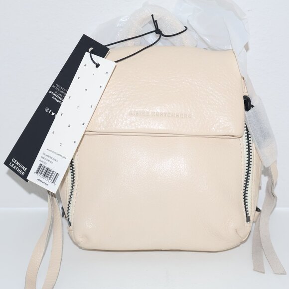 Aimee Kestenberg Bali Mini Leather Backpack Sandy Beige Aimee Kestenberg Bali Mini Leather Backpack Sandy Beige